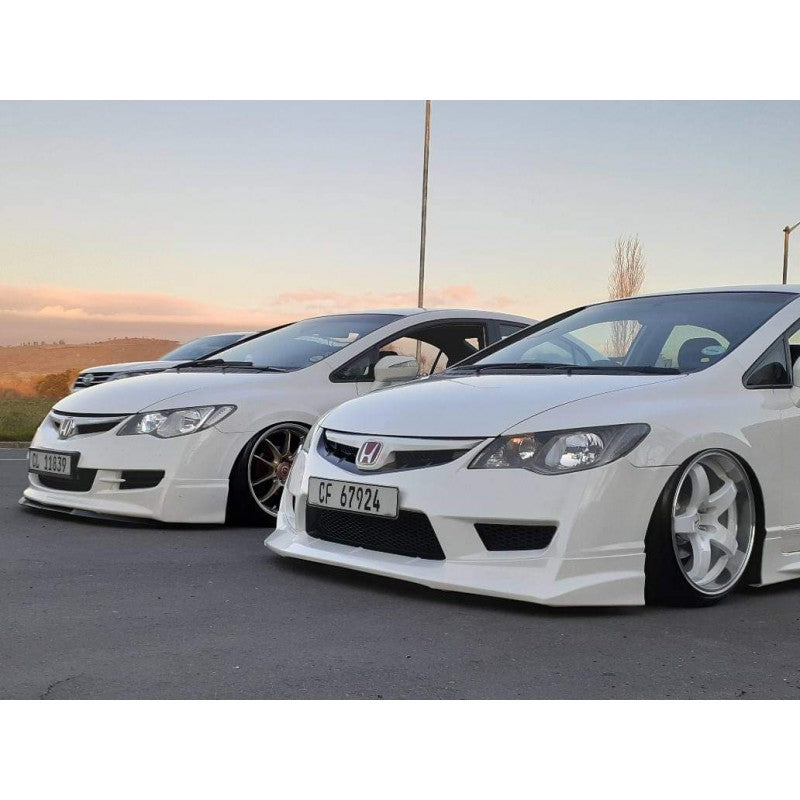 Civic FD2 JS style front lip for Type R bumper