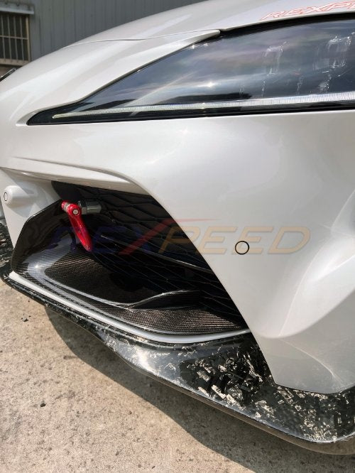 Supra GR 2020+ Dry Carbon Lower Front Bumper Covers