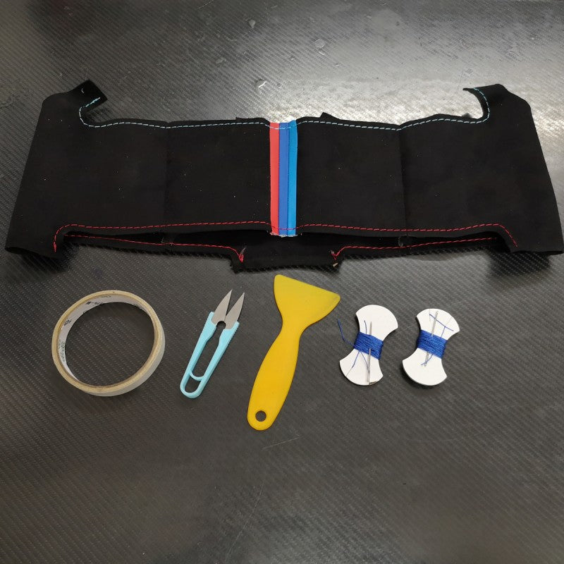 F-Series Msport steering wheel suede alcantara DIY kit (M-Color)