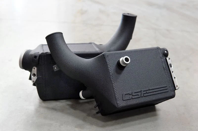 CSF BMW M5 (F90) / BMW M8 Twin Charge-Air-Cooler Set – Crinkle Black