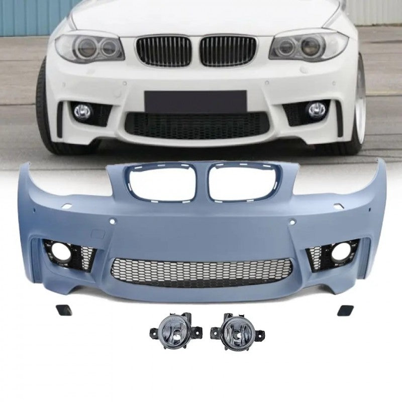E82 E87 1M front bumper w/fog