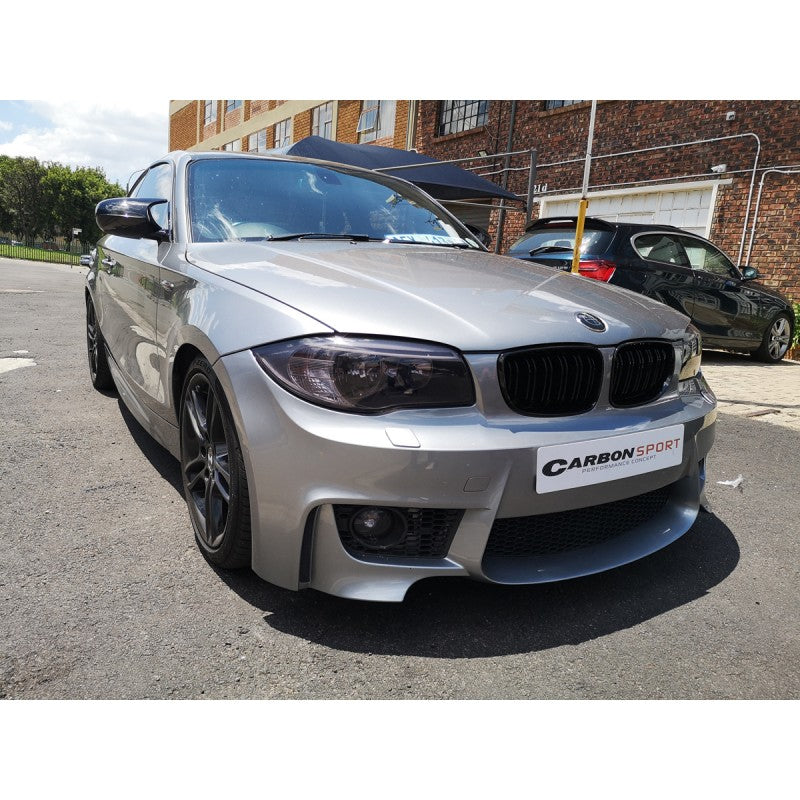 E82 E87 1M style front bumper w/grille