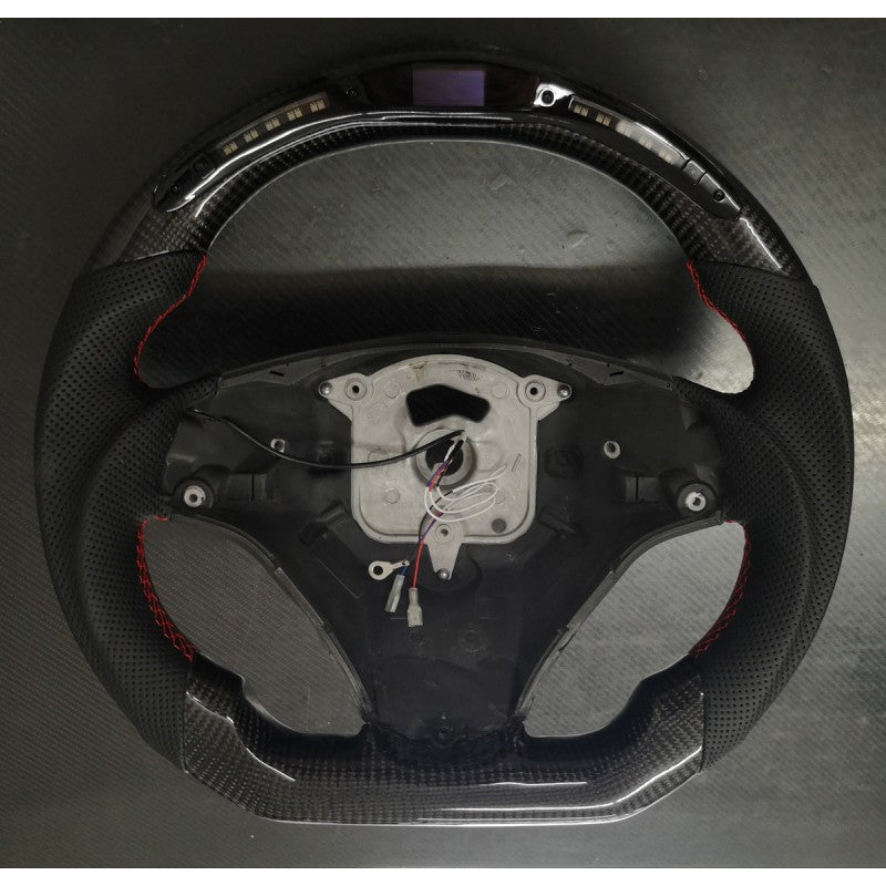 E82 E90 E92 OHC LED carbon fiber steering wheel (w/o paddle shift)