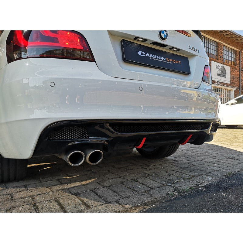 E82 Mtech MP style diffuser (Gloss black)