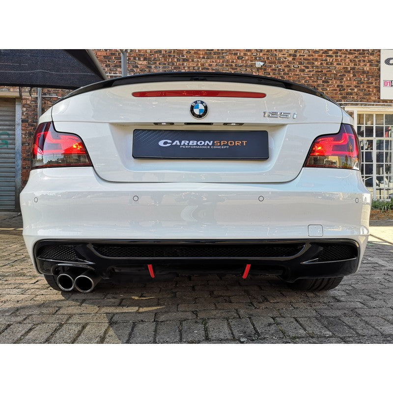 E82 Mtech MP style diffuser (Gloss black)