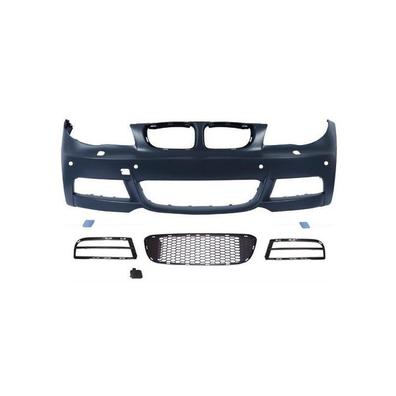 E82 Mtech 04-11 front bumper w/pdc
