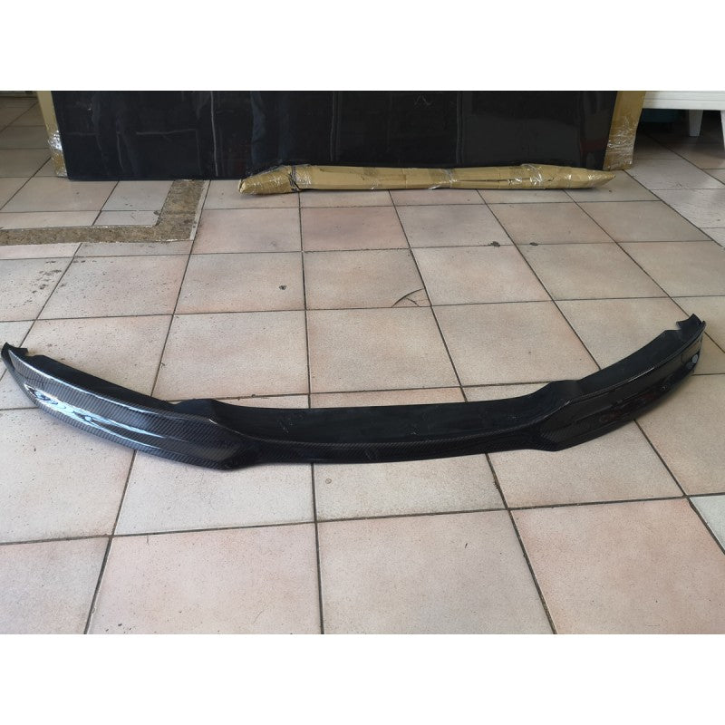 E82 Mtech V2-style carbon fiber front lip