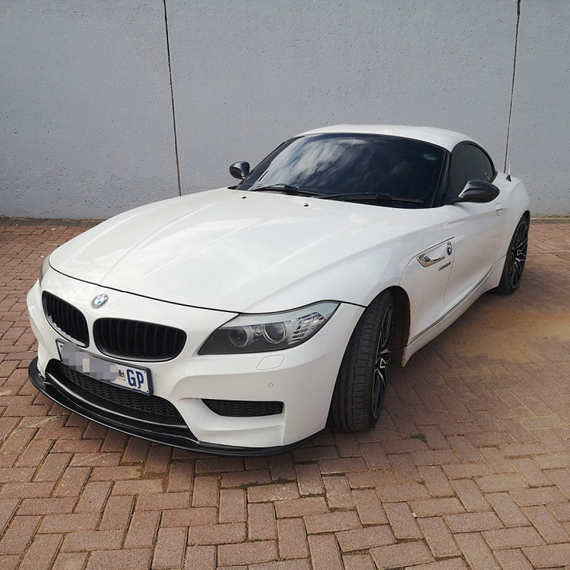 E89 Z4 3D style carbon fiber front lip