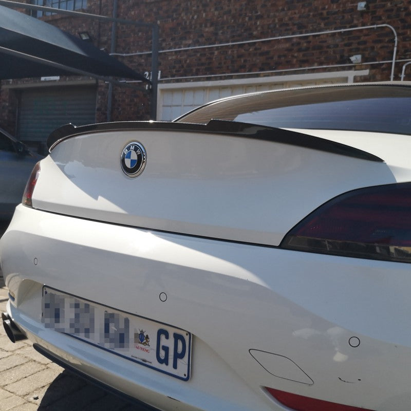 E89 Z4 V style carbon fiber boot spoiler