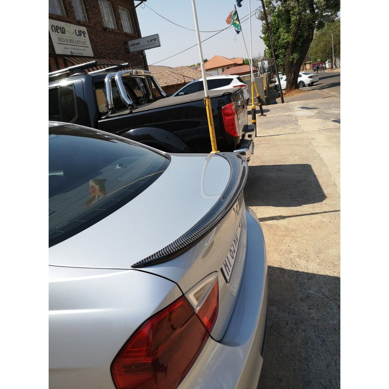 E90 MP style carbon fiber boot spoiler