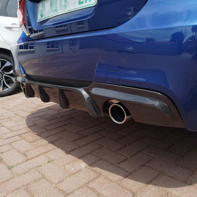 E90 05-11 Mtech V style carbon fiber diffuser 0---0