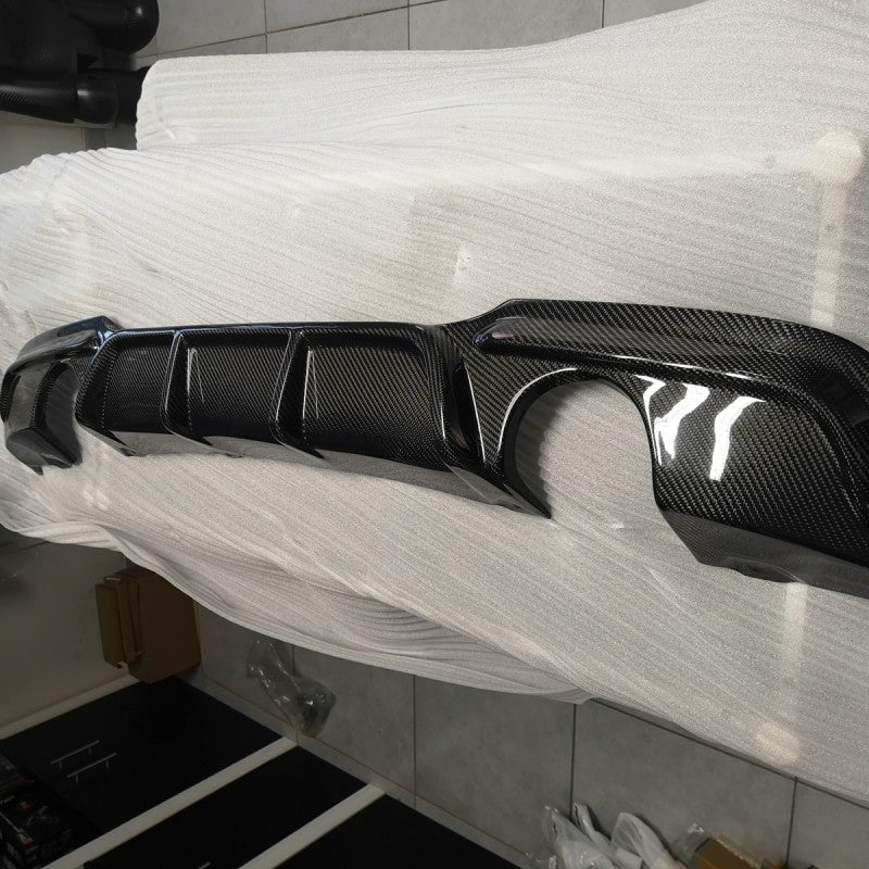 E90 05-11 Mtech V style carbon fiber diffuser 0---0