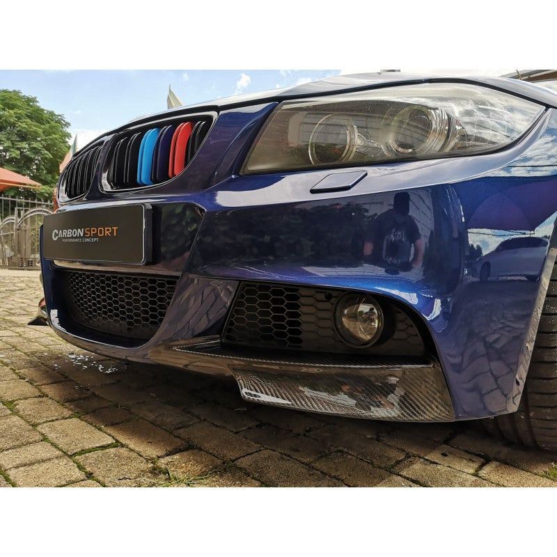 E90 09-11 LCI Mtech carbon fiber front splitter