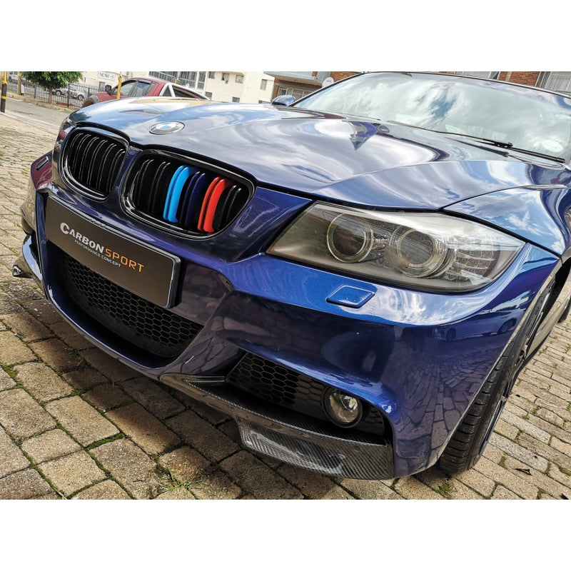 E90 09-11 LCI Mtech carbon fiber front splitter
