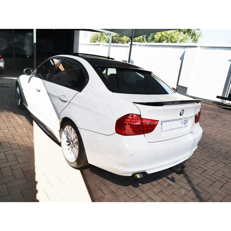 E90 MP high kick style boot spoiler