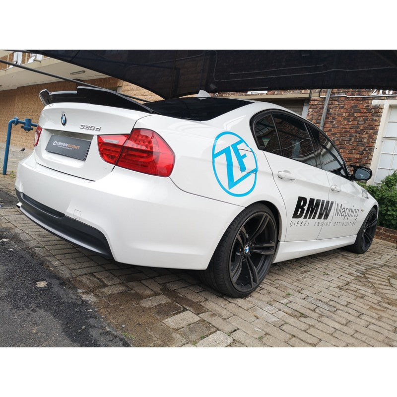 E90 PSM style boot spoiler