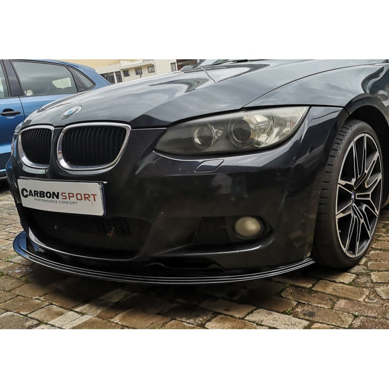 E92 05-08 1pcs gloss black front lip
