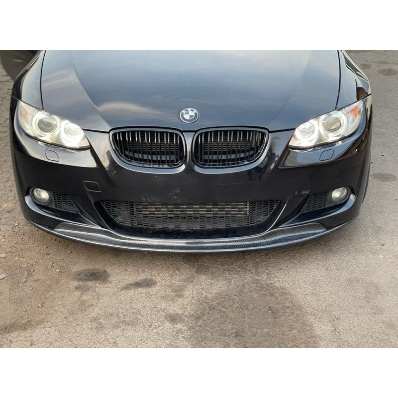 E92 05-08 Mtech AK-style carbon fiber front lip
