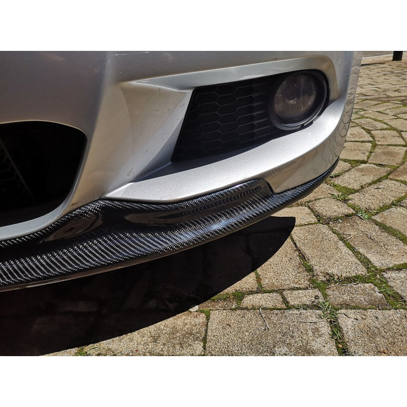 E92 LCI 09-11 AK-style carbon fiber front lip