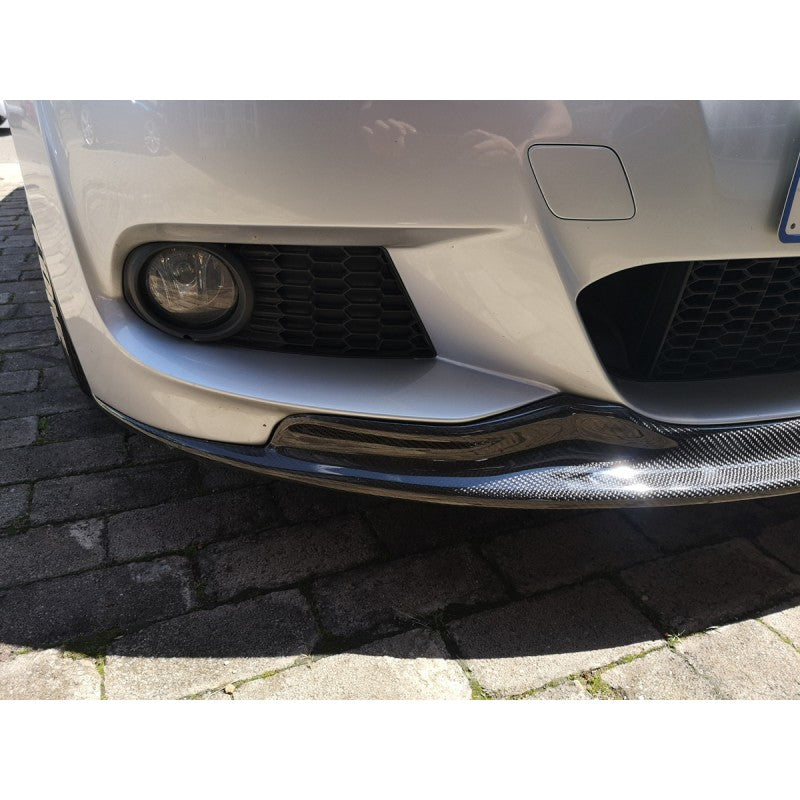 E92 LCI 09-11 AK-style carbon fiber front lip