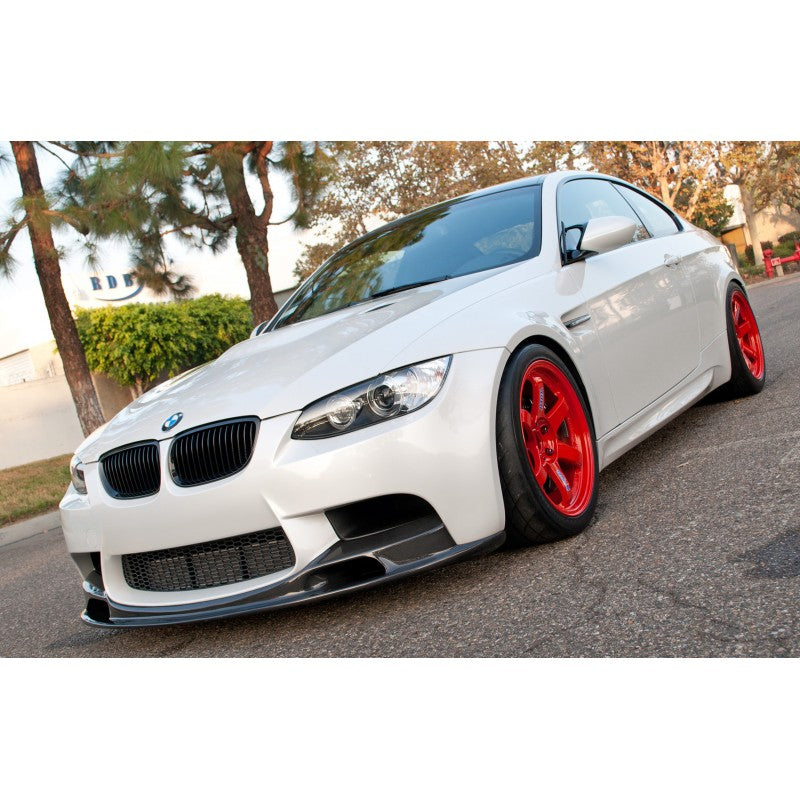E92 M3 V style GTSV carbon fiber front lip