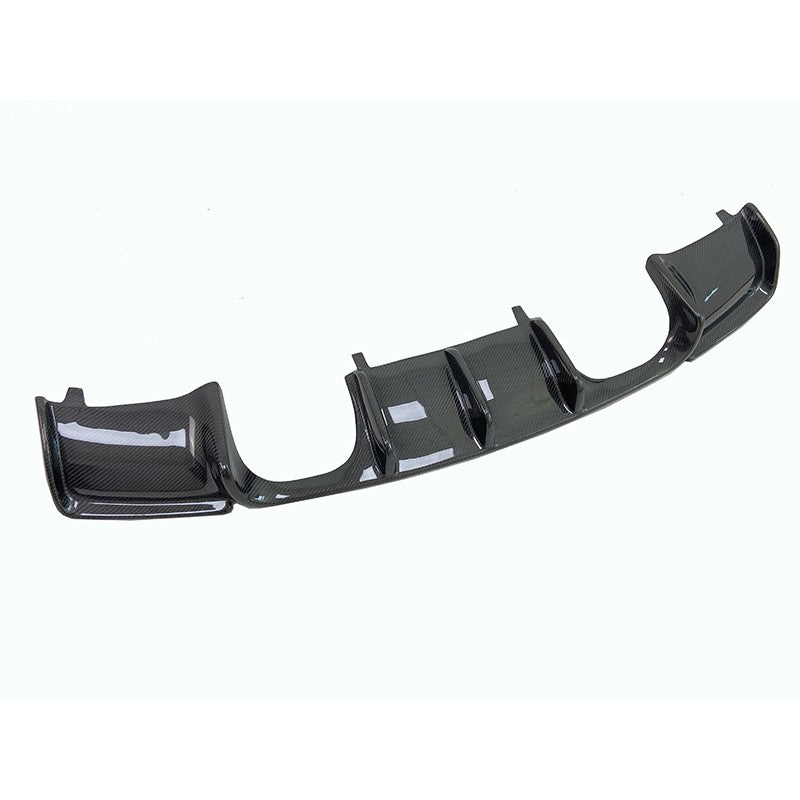 E92 M3 V3 GTSV style carbon fiber rear diffuser