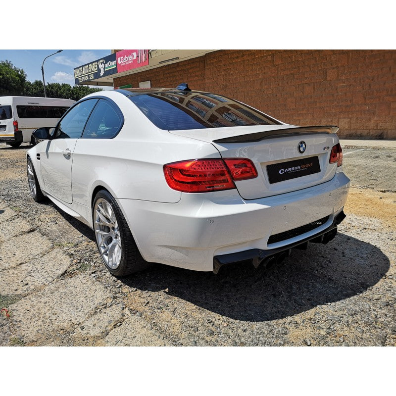 E92 M3 V3 GTSV style carbon fiber rear diffuser