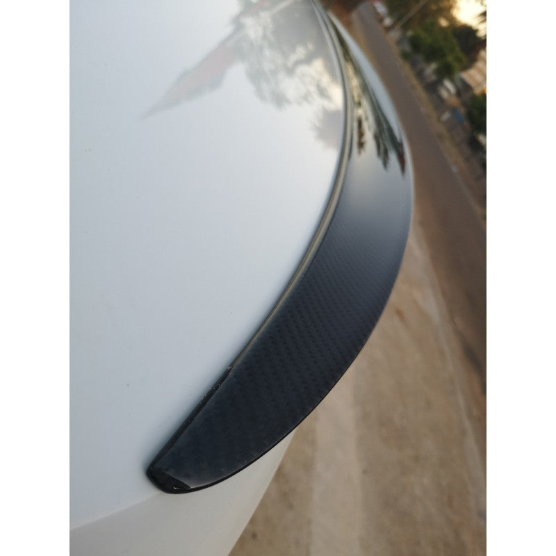E93 convertible MP style carbon fiber boot spoiler