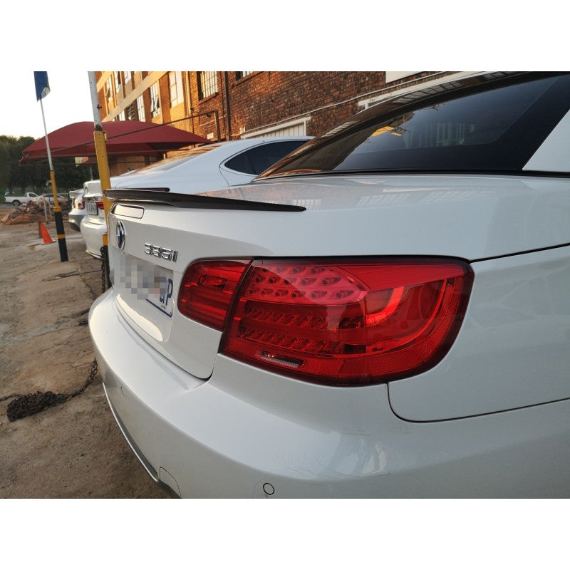 E93 convertible MP style carbon fiber boot spoiler