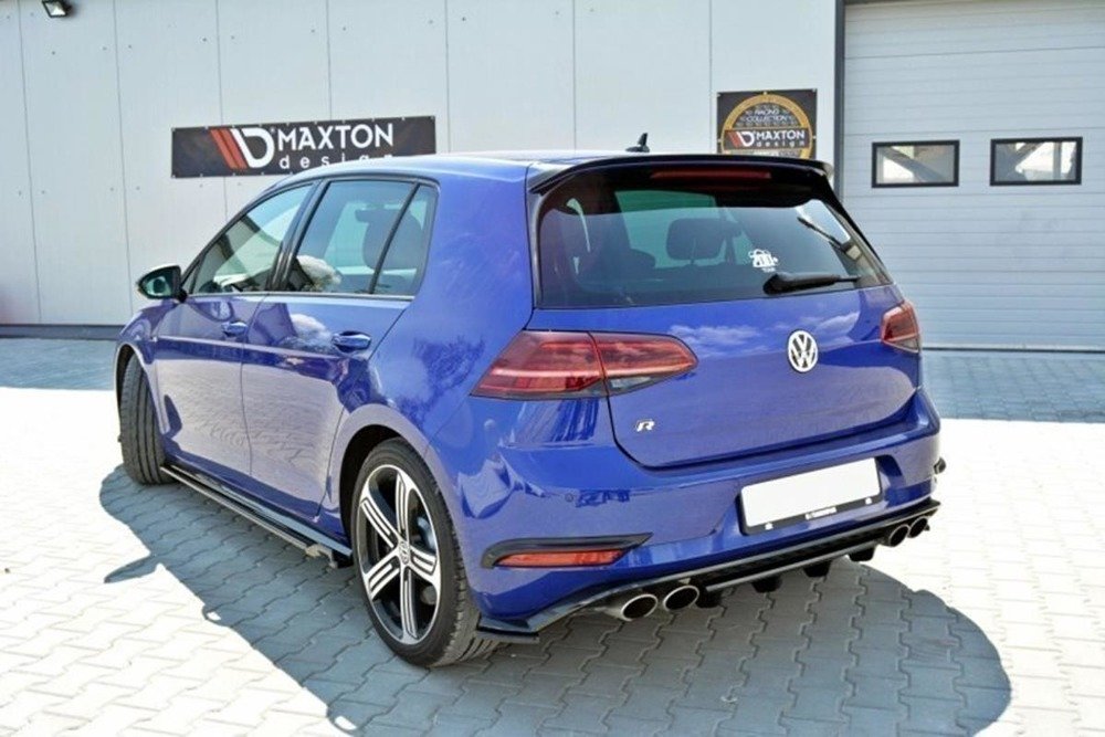 MAXTON DESIGN CENTRAL REAR SPLITTER VW GOLF VII R