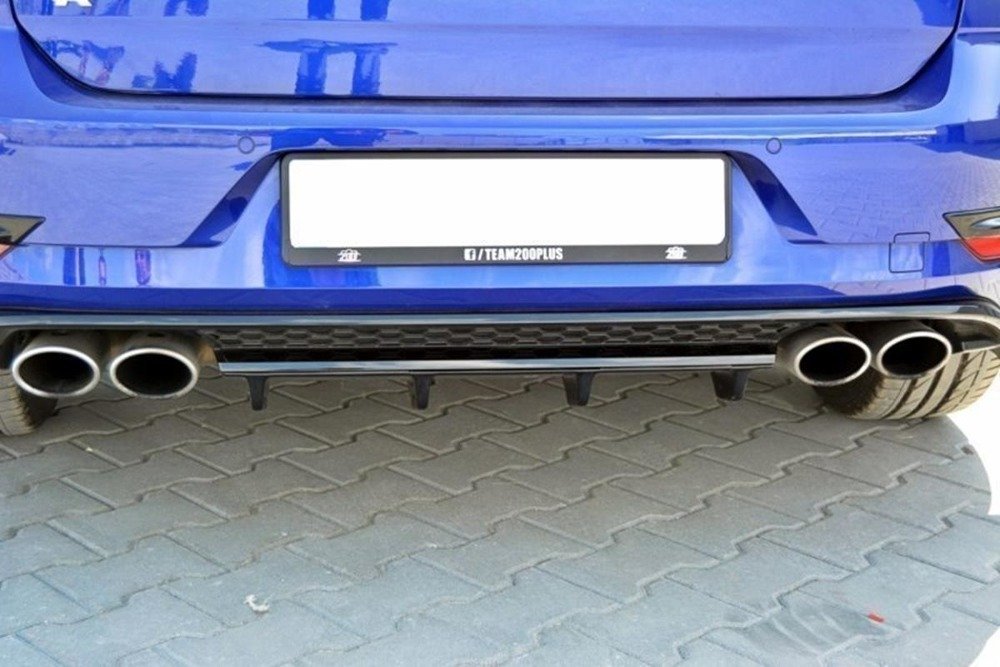 MAXTON DESIGN CENTRAL REAR SPLITTER VW GOLF VII R