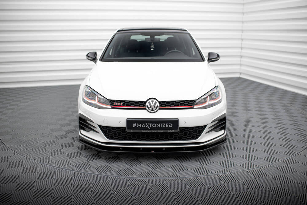 MAXTON DESIGN FRONT SPLITTER VW GOLF VII GTI FACELIFT V.1