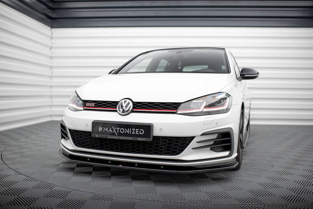 MAXTON DESIGN FRONT SPLITTER VW GOLF VII GTI FACELIFT V.1