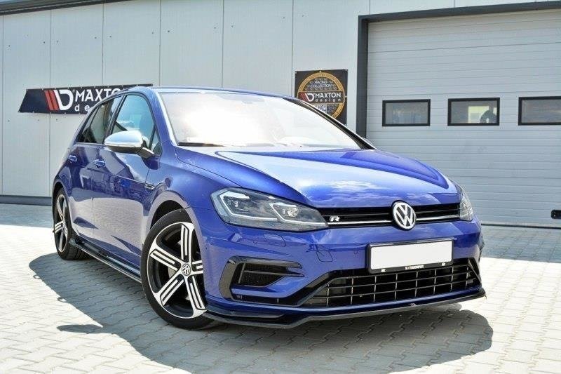 MAXTON DESIGN FRONT SPLITTER V.3 VW GOLF 7 R / R-LINE FACELIFT