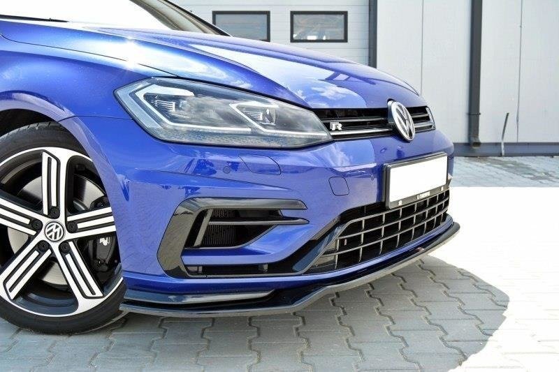 MAXTON DESIGN FRONT SPLITTER V.3 VW GOLF 7 R / R-LINE FACELIFT