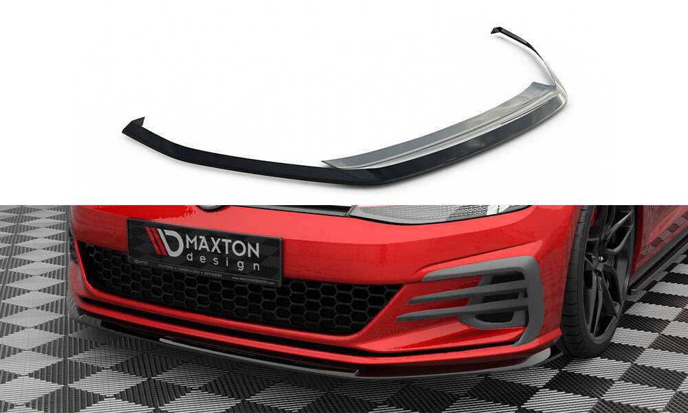 MAXTON DESIGN FRONT SPLITTER V.3 VOLKSWAGEN GOLF GTI MK7 FACELIFT