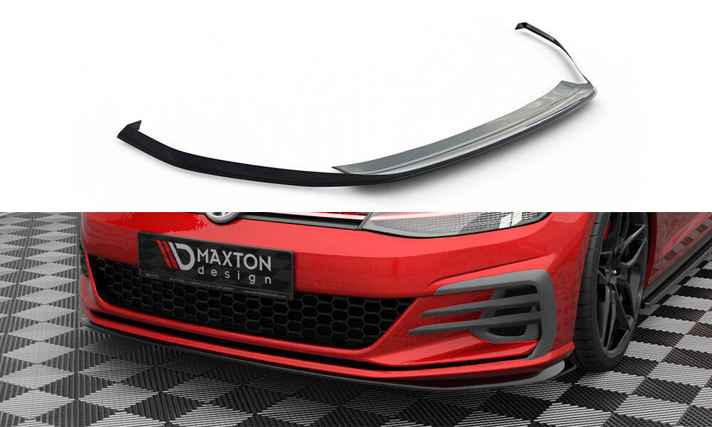 MAXTON DESIGN FRONT SPLITTER V.4 VOLKSWAGEN GOLF GTI MK7 FACELIFT