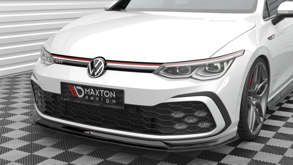 MAXTON DESIGN FRONT SPLITTER V.6 VOLKSWAGEN GOLF GTI / R-LINE MK8