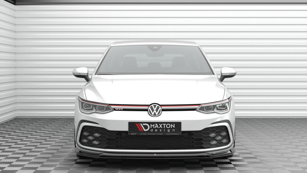 MAXTON DESIGN FRONT SPLITTER V.6 VOLKSWAGEN GOLF GTI / R-LINE MK8