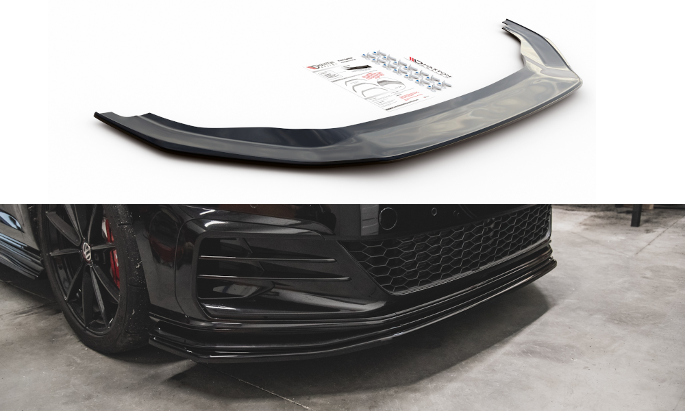 MAXTON DESIGN FRONT SPLITTER VW GOLF 7 GTI TCR