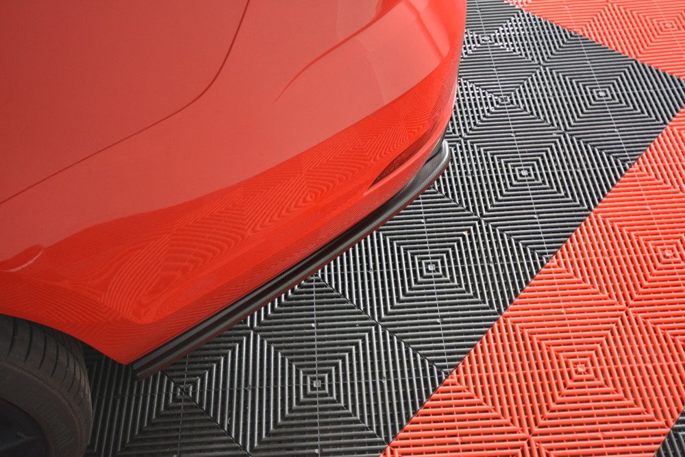 MAXTON DESIGN REAR SIDE SPLITTERS V.1 VW GOLF 7 R VARIANT FACELIFT