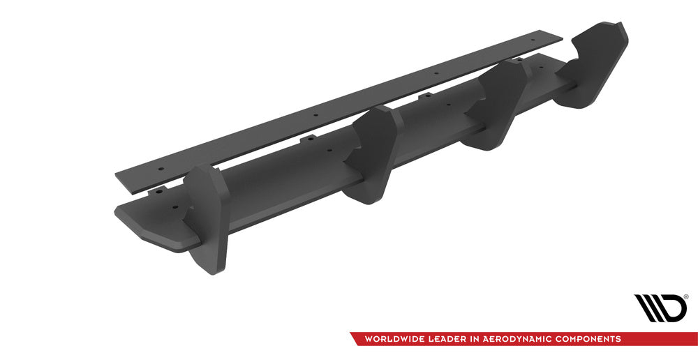 MAXTON DESIGN RACING DURABILITY REAR DIFFUSER VW GOLF 7 R FACELIFT