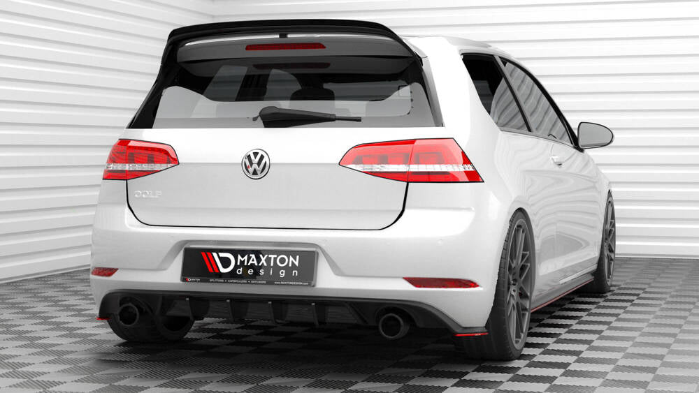 MAXTON DESIGN REAR SIDE SPLITTERS V.2 VOLKSWAGEN GOLF GTI MK7 FACELIFT