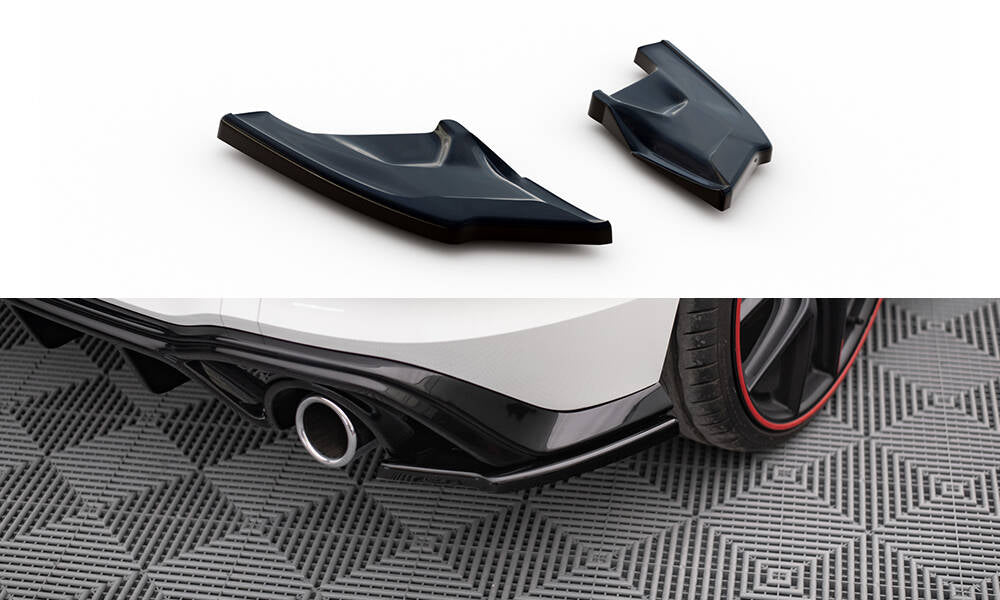 MAXTON DESIGN REAR SIDE SPLITTERS V.3 VOLKSWAGEN GOLF GTI MK8