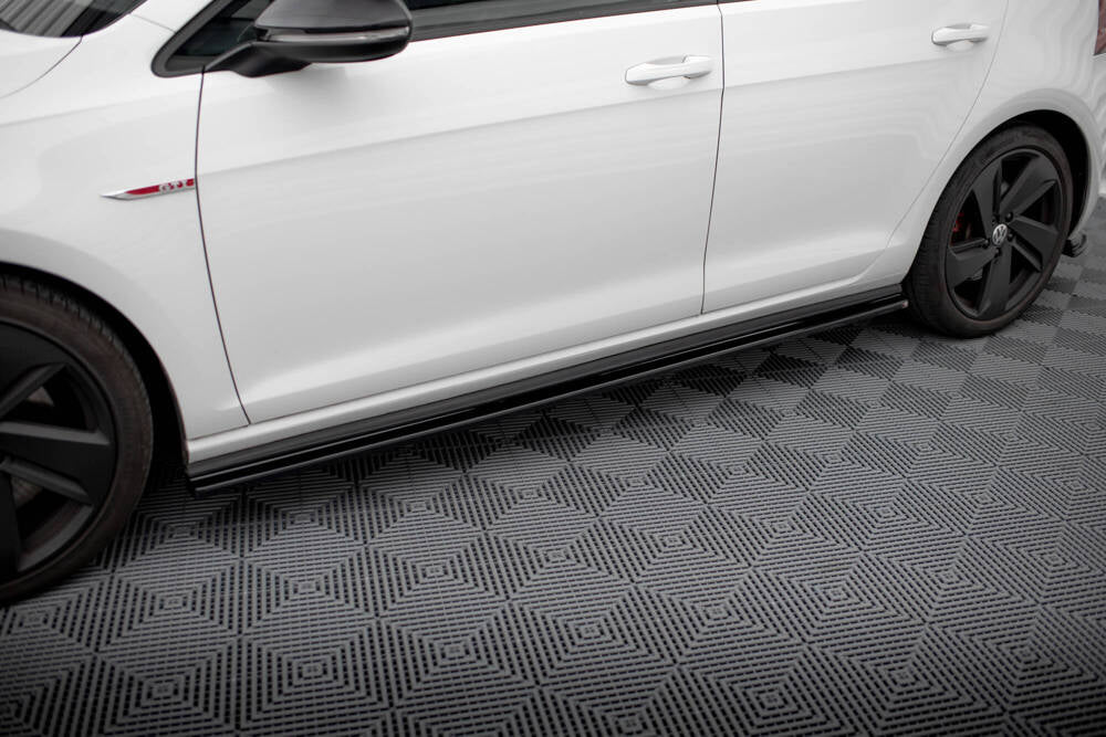 MAXTON DESIGN SIDE SKIRTS DIFFUSERS VW GOLF VII GTI PREFACE/FACELIFT (WIDE)