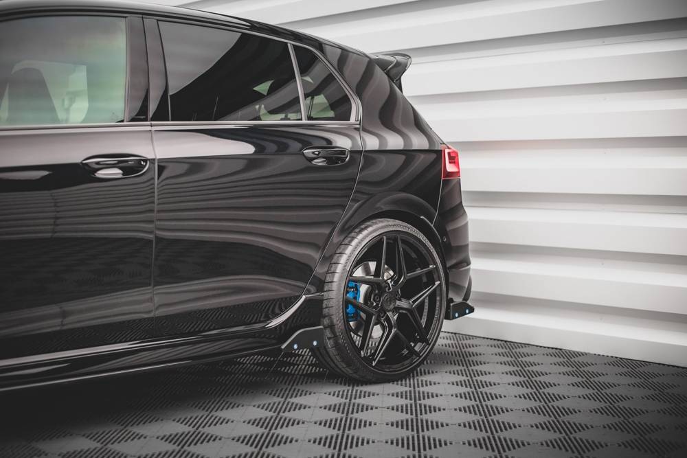 MAXTON DESIGN SIDE SKIRTS DIFFUSERS V.2 + FLAPS VOLKSWAGEN GOLF R MK8