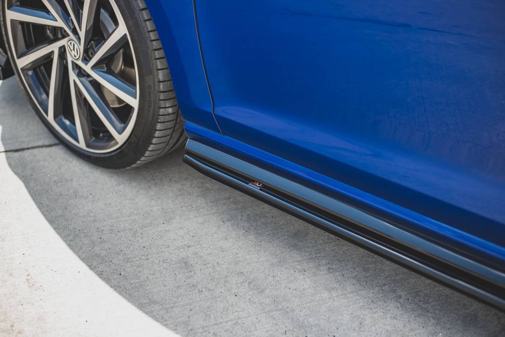 MAXTON DESIGN SIDE SKIRTS DIFFUSERS V.4 VW GOLF 7 R / R-LINE FACELIFT