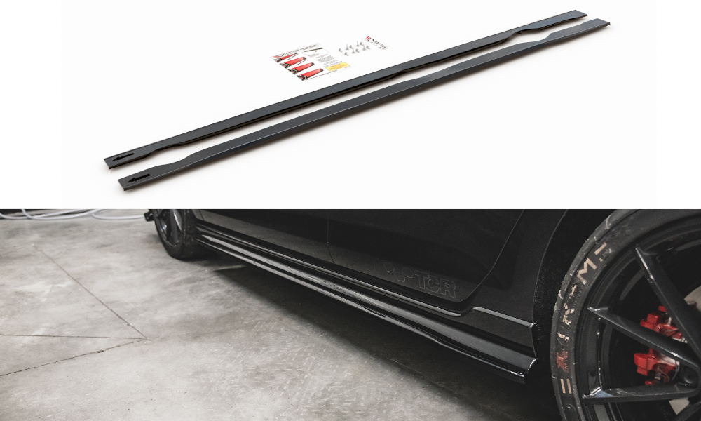 MAXTON DESIGN SIDE SKIRTS DIFFUSERS VW GOLF 7 GTI TCR