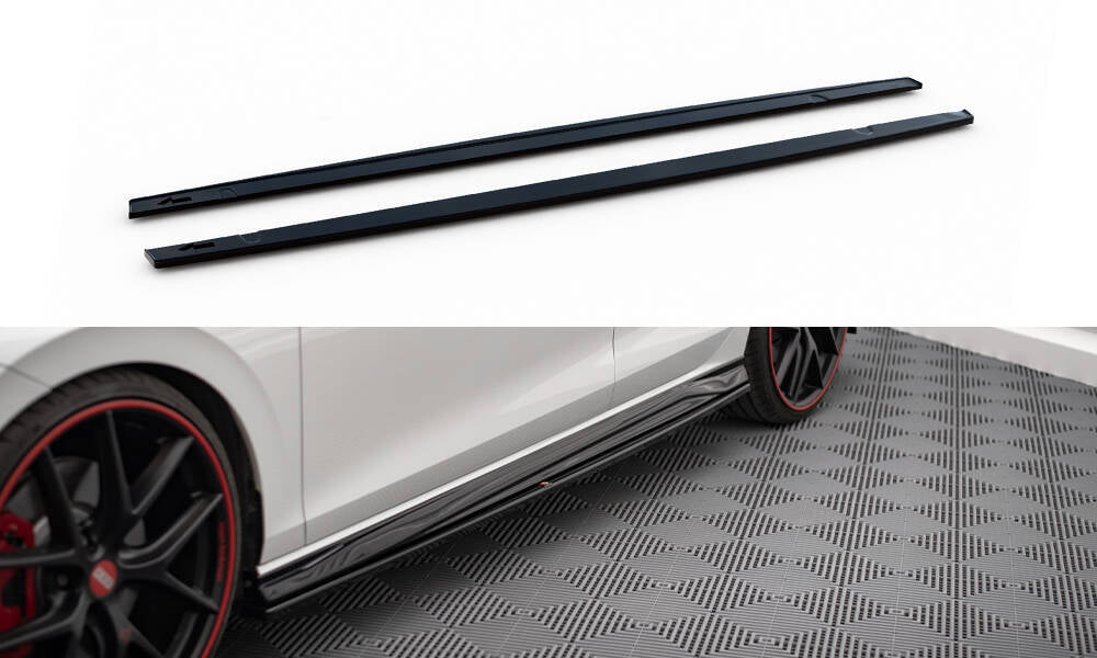 MAXTON DESIGN SIDE SKIRTS DIFFUSERS VOLKSWAGEN GOLF GTI / GTI CLUBSPORT / R-LINE MK8