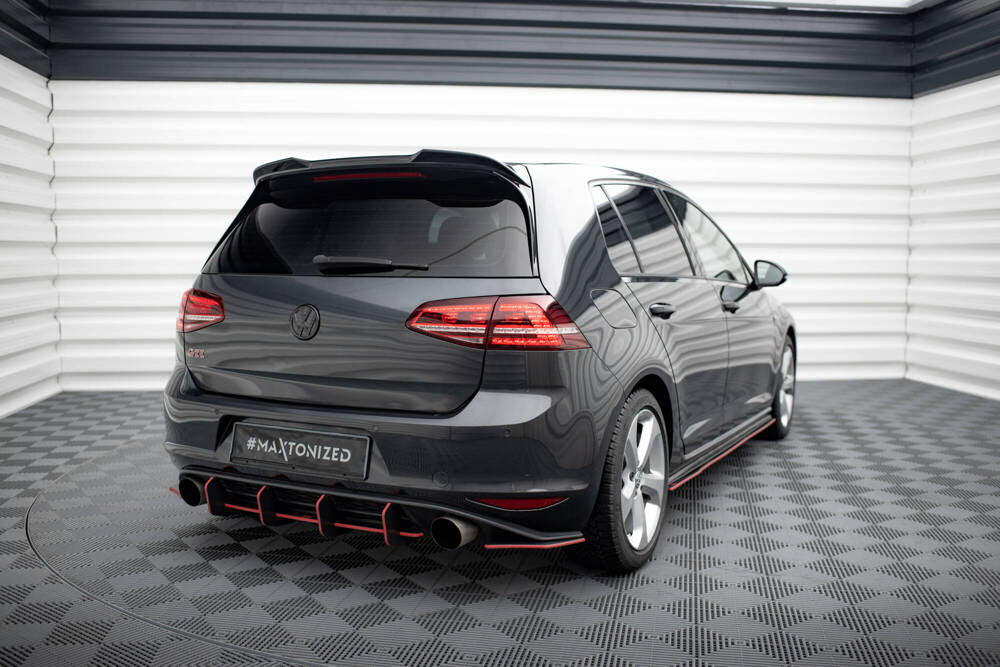 MAXTON DESIGN SPOILER CAP 3D VOLKSWAGEN GOLF R R-LINE GTI MK7